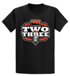Limited Edition SF Giants 2 in 3 World Series Champs Tee