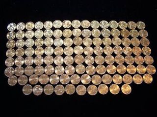 1959 2012 Complete Uncirculated Lincoln Memorial Cent Set *P,D+S Mints 