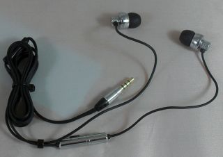   Titan Earbud In Ear Headphones + Mic / Remote   Faulty 1 Ear