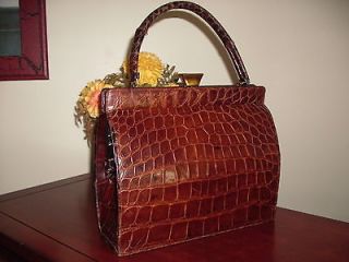 vintage alligator bag in Womens Handbags & Bags