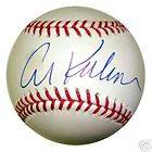 AL KALINE Signed MLB BASEBALL   PBA COA