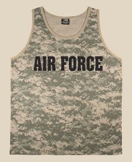 US United States Air Force USAF CAMO Tank Top shirt