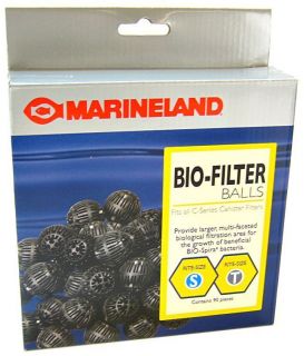 MARINELAND BIO FILTER BALLS 90 PIECES FITS ALL CANISTER C SIZE S & T 