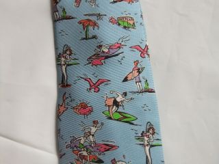 PRADA 2012 SPRING COLLECTION SILK CARTOON TIENWT