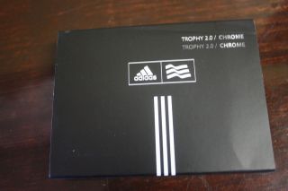 2012 Adidas Trophy 2.0 Buckle in Chrome 3 Strips Mark