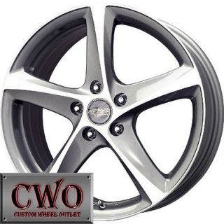 18 Gunmetal MB Twist Wheels Rims 5x114.3 5 Lug Mazda 3 6 TSX Civic RSX 