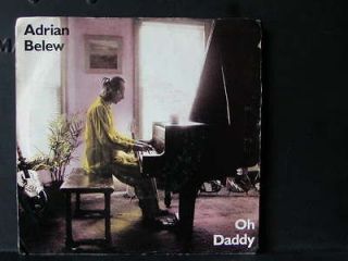 ADRIAN BELEW Oh Daddy 1989 JUKEBOX 45 rpm RECORDS For Sale