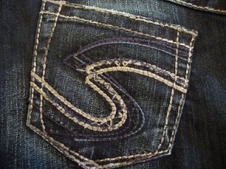 NEW $98 Silver Jeans 28 x 33 TUESDAY 16 1/2 Bootcut Jeans CUSTOMERS 