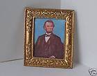 1939 ABRAHAM LINCOLN SCHOOLHOUSE PICTURE FRAME Abe