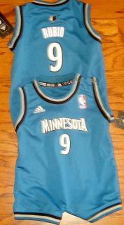   Timberwolves Rubio Infant NBA Revolution 30 Adidas Basketball Jersey