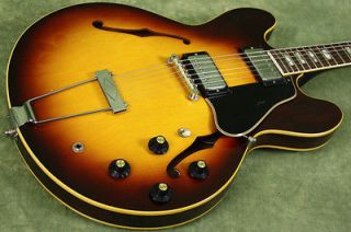 Vintage 1968 Gibson ES 335 Semi Hollow Guitar Sunburst
