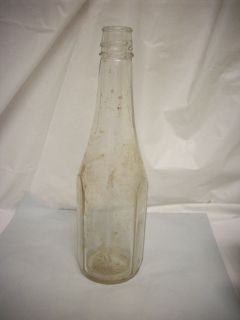 Heinz CO. Medium Embossed Twist Cap Head Bottle 9 1/4 tall 