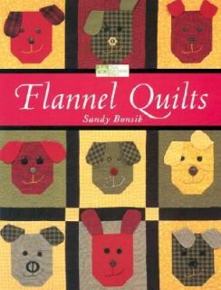 Flannel Quilts by Sandy Bonsib 2001, Hardcover