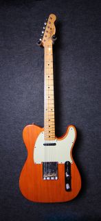 Fender Custom Shop 50’s Esquire Relic Sunset Orange Transparent LTD 