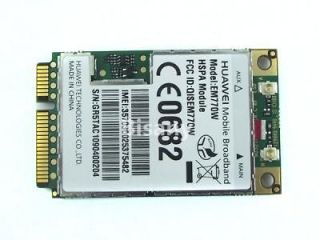 Unlocked HUAWEI EM770W WWAN 3G HSDPA HSUPA PCI E Card