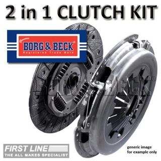 HK2439 BORG&BECK CLUTCH KIT 2 IN 1 Ford focus ST170 07/03
