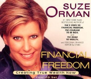   Freedom Creating True Wealth Now by Suze Orman 2002, CD