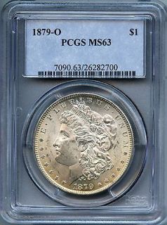 1879 O Morgan Silver Dollar    PCGS MS 63    Mint State Coin Free 