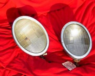 Pair of 1933 Studebaker Stabilite Head Lights Nice Original 
