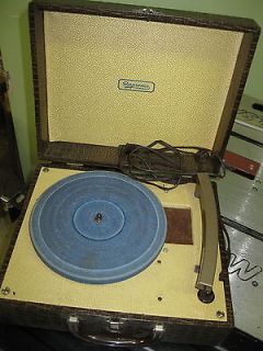 1950s Supreme 78 RPM Record Player in Need of Repair