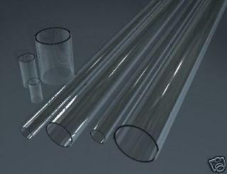 Clear Acrylic Plexiglass Tube 4 1/2 OD x 4 1/4 X 11 7/8