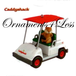   Keepsake Ornament 2011 Pro Gopher   Caddyshack Golf Cart   #QXI2829