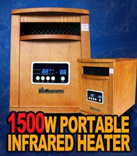 New 2013 1500W Diva Tranquility Portable Quartz Infrared Space Heater 
