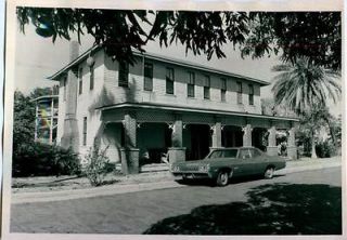1971 Charlotte Harbor School House Closed 1950s Funeral Home Car Press 