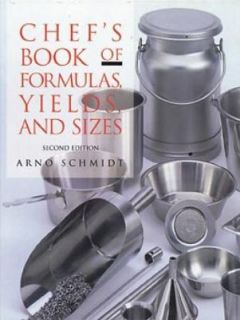   of Formulas, Yields, and Sizes by Arno Schmidt 1995, Hardcover