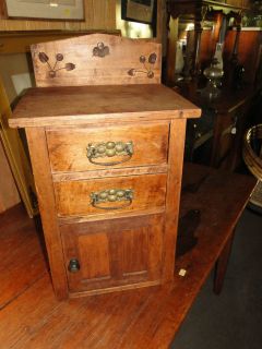CHERRY SHAVING CABINET OR NIGHT STAND