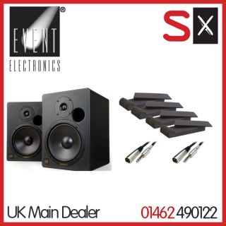 EVENT 20/20 Bas V3 + Speaker Isolation Pads & Cables Bundle