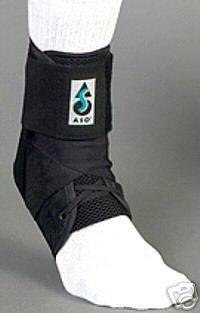 ASO Ankle Stabilizer Brace *NEW In Box* Large Black