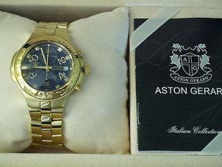 Aston Gerard Gents Chronograph Watch.