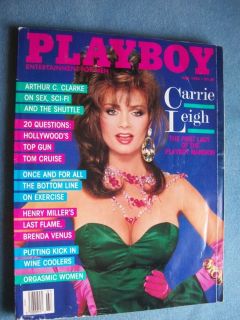   Mag July 1986 Carrie Leigh Lynne Austin Arthur C. Clarke Tom Cruise
