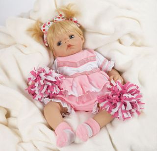 Future Cheerleader  Collectible Real Lifelike Baby Doll