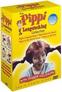 Pippi Longstocking Collection [4 Discs] [DVD New]