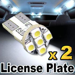 Super White 5 SMD LED Licence Plate Light Bulbs 168 194 2825 T10 #B5