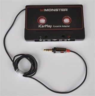Monster iCarPlay 800 Cassette Tape Adapter for iPod/iPhone//Aux 