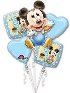 BALLOONS party BABY MICKEY mouse 1st Birthday FIRST