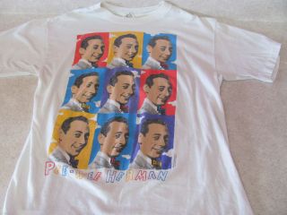 Vintage Original 80s 1980s Pee Wee Herman Playhouse T Shirt M L 1st 