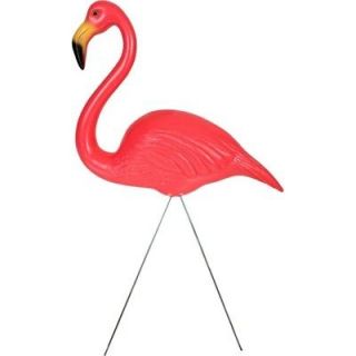 CLASSIC PINK FLAMINGO BIRD YARD ORNAMENT STAKES LARGE