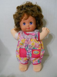 Magic Nursery doll 15 1989 Mattel Large size w/ clothes Excellent 