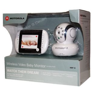 motorola baby video monitor in Baby Monitors