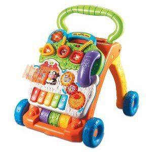 Vtech Baby Toddler Sit to Stand Learning Walker Push Electronic Toy 