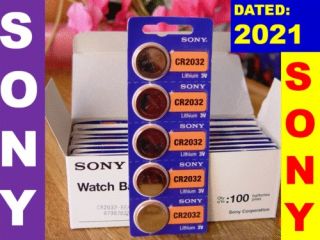 SONY CR2032 ECR2032 3v LITHIUM Coin Cell Button Batteries /1st CLASS 