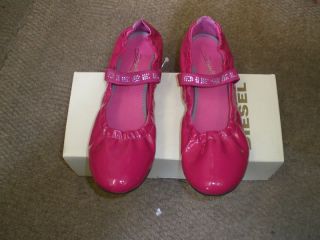 DIESEL Olivia Strap Ballerina Flats Sandals UK 4 6 BNIB
