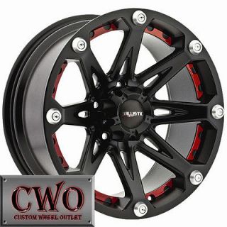 20 Black Ballistic Jester Wheels Rims 8x170 8 Lug Ford F250 F350 Super 