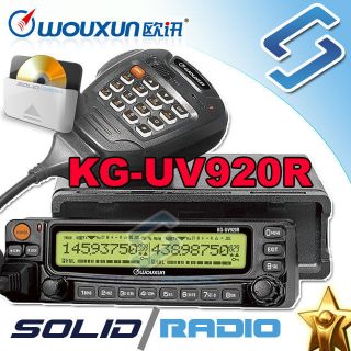 Wouxun KG UV920R Dual Band Radio 136 174 / 400 480 Mhz mic USB Program 