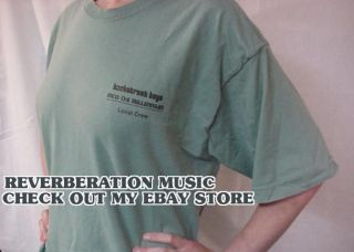 BACKSTREET BOYS Into The Millennium Local Crew Green XL T Shirt 1999 