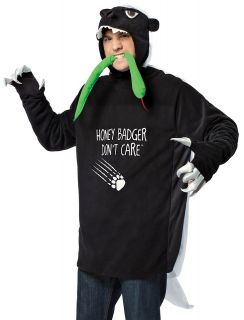 Funny Honey Badger Adult Mens Halloween Costume